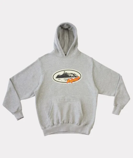 Corteiz Aufentic Gris Hoodie