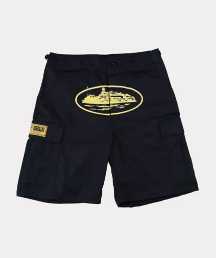 Corteiz Guerillaz 21 Noir Short