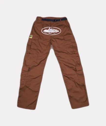 Corteiz Guerillaz Cargos Brown