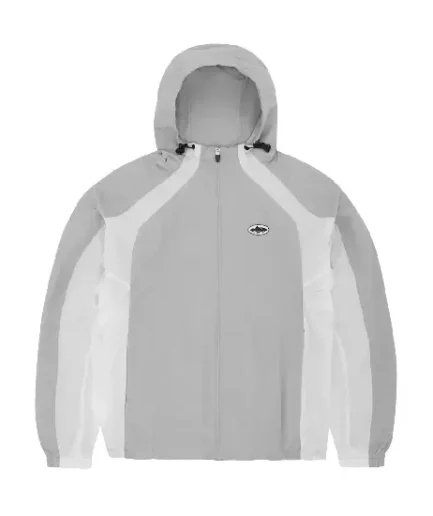 Corteiz Spring Grey Windbreaker